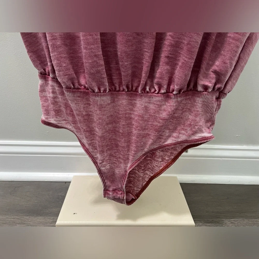 Free People Intimates Cozy Girl Bodysuit sz Small - Picture 2 of 9